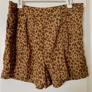 a-new day Cheetah print shorts !